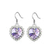 Wholesale alloy Rhinestone earrings JDC-ES-YinX005 Earrings 伊杏 Wholesale Jewelry JoyasDeChina Joyas De China