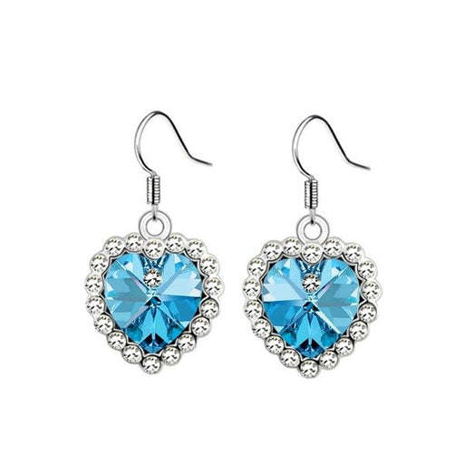 Wholesale alloy Rhinestone earrings JDC-ES-YinX005 Earrings 伊杏 Wholesale Jewelry JoyasDeChina Joyas De China