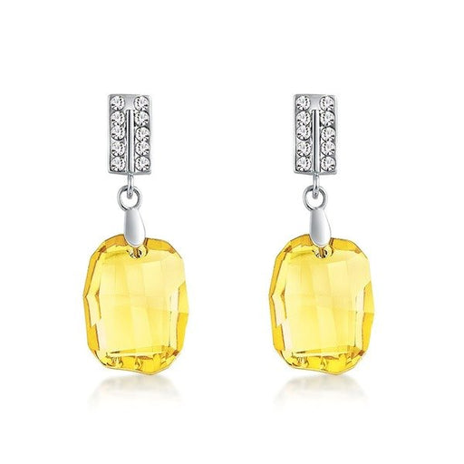 Wholesale alloy Rhinestone earrings JDC-ES-YinX012 Earrings 伊杏 Wholesale Jewelry JoyasDeChina Joyas De China