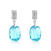 Wholesale alloy Rhinestone earrings JDC-ES-YinX012 Earrings 伊杏 Wholesale Jewelry JoyasDeChina Joyas De China