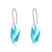 Wholesale alloy Rhinestone earrings JDC-ES-YinX020 Earrings 伊杏 blue Wholesale Jewelry JoyasDeChina Joyas De China