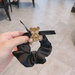 Wholesale Alloy Rhinestone Fabric Bear Hair Scrunchies (F) JDC-HS-GSMC015 Hair Scrunchies 曌彩 Wholesale Jewelry JoyasDeChina Joyas De China
