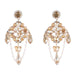Wholesale alloy Rhinestone Fashion Earrings JDC-ES-JL813 Earrings 氿乐 Wholesale Jewelry JoyasDeChina Joyas De China
