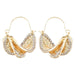 Wholesale Alloy Rhinestone Geometric Earrings JDC-ES-JL792 Earrings 氿乐 Wholesale Jewelry JoyasDeChina Joyas De China