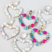 Wholesale Alloy Rhinestone Glass Diamond Earrings JDC-ES-JL-014colored rhinestones Earrings ?鹄? Wholesale Jewelry JoyasDeChina Joyas De China