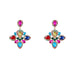 Wholesale Alloy Rhinestone Glass Diamond Earrings JDC-ES-JL666colored rhinestones Earrings ?鹄? Wholesale Jewelry JoyasDeChina Joyas De China