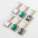 Wholesale Alloy Rhinestone Glass Diamond Square Earrings JDC-ES-JL710 Earrings ?鹄? Wholesale Jewelry JoyasDeChina Joyas De China