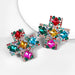Wholesale alloy rhinestone glass drill earrings JDC-ES-JL884 Earrings 氿乐 color Wholesale Jewelry JoyasDeChina Joyas De China