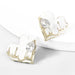 Wholesale alloy rhinestone heart earrings JDC-ES-JL729 Earrings 氿乐 white Wholesale Jewelry JoyasDeChina Joyas De China