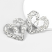Wholesale Alloy Rhinestone Heart Earrings JDC-ES-JL910 Earrings 氿乐 Wholesale Jewelry JoyasDeChina Joyas De China