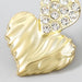 Wholesale Alloy Rhinestone Heart Shape Earrings JDC-ES-JL693 Earrings ?鹄? Wholesale Jewelry JoyasDeChina Joyas De China