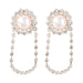 Wholesale Alloy Rhinestone Imitation Pearl Earrings JDC-ES-JL667 Earrings ?鹄? Wholesale Jewelry JoyasDeChina Joyas De China