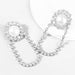 Wholesale Alloy Rhinestone Imitation Pearl Earrings JDC-ES-JL667 Earrings ?鹄? silver Wholesale Jewelry JoyasDeChina Joyas De China