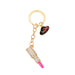 Wholesale alloy rhinestone lipstick perfume high heels key chain MOQ≥10 JDC-KC-yongz002 Keychains 永泽 Wholesale Jewelry JoyasDeChina Joyas De China