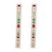 Wholesale alloy rhinestone long earrings JDC-ES-JL856 Earrings 氿乐 Wholesale Jewelry JoyasDeChina Joyas De China