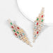 Wholesale Alloy Rhinestone Long Geometric Earrings JDC-ES-JL866 Earrings 氿乐 Wholesale Jewelry JoyasDeChina Joyas De China