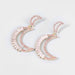 Wholesale Alloy Rhinestone Moon Earrings JDC-ES-JL687colored rhinestones Earrings ?鹄? Wholesale Jewelry JoyasDeChina Joyas De China