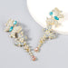 Wholesale Alloy Rhinestone Multilayer Butterfly Earrings JDC-ES-JL-008 Earrings ?鹄? Wholesale Jewelry JoyasDeChina Joyas De China