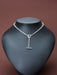 Wholesale alloy rhinestone necklace JDC-NE-Bis016 NECKLACE 碧莎 Wholesale Jewelry JoyasDeChina Joyas De China