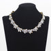 Wholesale alloy rhinestone necklaces JDC-NE-GSGL028 Necklaces 谷力 gold Wholesale Jewelry JoyasDeChina Joyas De China