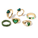 Wholesale Alloy Rhinestone Rings Set JDC-RS-F592 Rings 韩之尚 Wholesale Jewelry JoyasDeChina Joyas De China