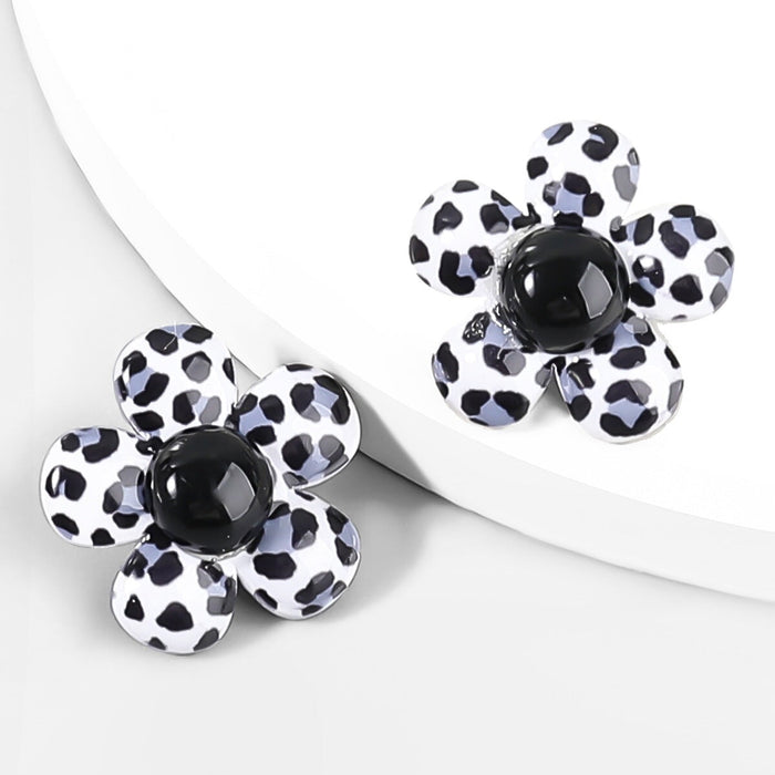 Wholesale Alloy Rhinestone Small Flower Earrings JDC-ES-JL911 Earrings 氿乐 2 Wholesale Jewelry JoyasDeChina Joyas De China