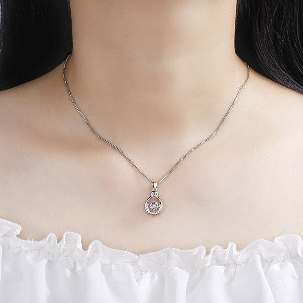 Wholesale alloy Rhinestone smart necklace JDC-NE-QLX017 NECKLACE 巧兰轩 Wholesale Jewelry JoyasDeChina Joyas De China