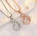 Wholesale alloy Rhinestone smart necklace JDC-NE-QLX018 NECKLACE 巧兰轩 Wholesale Jewelry JoyasDeChina Joyas De China