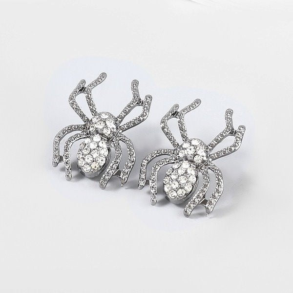 Wholesale Alloy Rhinestone Spider Earrings JDC-ES-JL697 Earrings ?鹄? Wholesale Jewelry JoyasDeChina Joyas De China