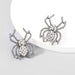 Wholesale Alloy Rhinestone Spider Earrings JDC-ES-JL697 Earrings ?鹄? black Wholesale Jewelry JoyasDeChina Joyas De China