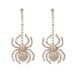 Wholesale alloy Rhinestone spider earrings JDC-ES-MY179 Earrings 曼茵 golden Wholesale Jewelry JoyasDeChina Joyas De China
