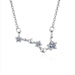 Wholesale alloy Rhinestone star necklace Sterling Silver Jewelry JDC-NE-BLX034 NECKLACE 宝来兴 Wholesale Jewelry JoyasDeChina Joyas De China