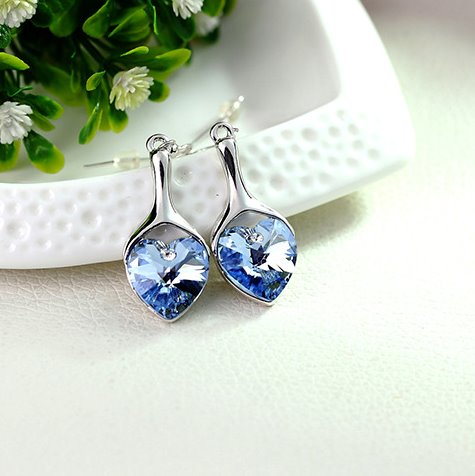 Wholesale alloy Rhinestone-studded soul wish earrings JDC-ES-YinX030 Earrings 伊杏 Wholesale Jewelry JoyasDeChina Joyas De China