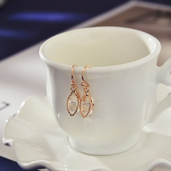 Wholesale alloy Rhinestone-studded zircon earrings JDC-ES-YinX024 Earrings 伊杏 Wholesale Jewelry JoyasDeChina Joyas De China