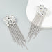 Wholesale Alloy Rhinestone Tassel Earrings JDC-ES-JL940 Earrings 氿乐 Wholesale Jewelry JoyasDeChina Joyas De China