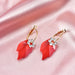 Wholesale alloy Rhinestone tassel earrings JDC-ES-YinX028 Earrings 伊杏 GR-0441 Wholesale Jewelry JoyasDeChina Joyas De China