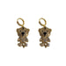 Wholesale Alloy Rhinestone Tiger Earrings JDC-ES-BY081 Earrings 宝钰 Wholesale Jewelry JoyasDeChina Joyas De China