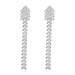 Wholesale alloy rhinestone wheat earrings JDC-ES-JL879 Earrings 氿乐 silver Wholesale Jewelry JoyasDeChina Joyas De China