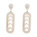 Wholesale Alloy Rhinestone Zircon Earrings JDC-ES-JL864 Earrings 氿乐 gold Wholesale Jewelry JoyasDeChina Joyas De China