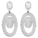 Wholesale Alloy Rhinestone Zircon Geometry Earrings JDC-ES-JL855 Earrings 氿乐 silver Wholesale Jewelry JoyasDeChina Joyas De China