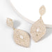 Wholesale Alloy Rhinestone Zircon Geometry Earrings JDC-ES-JL868 Earrings 氿乐 Wholesale Jewelry JoyasDeChina Joyas De China
