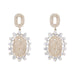 Wholesale Alloy Rhinestone Zircon Geometry Earrings JDC-ES-JL871 Earrings 氿乐 gold Wholesale Jewelry JoyasDeChina Joyas De China