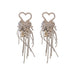 Wholesale alloy rice beads Love Earrings JDC-ES-BY047 Earrings 宝钰 Wholesale Jewelry JoyasDeChina Joyas De China
