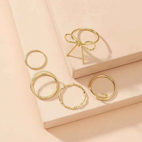 Wholesale alloy ring set JDC-RS-KQ007 Rings JoyasDeChina Wholesale Jewelry JoyasDeChina Joyas De China