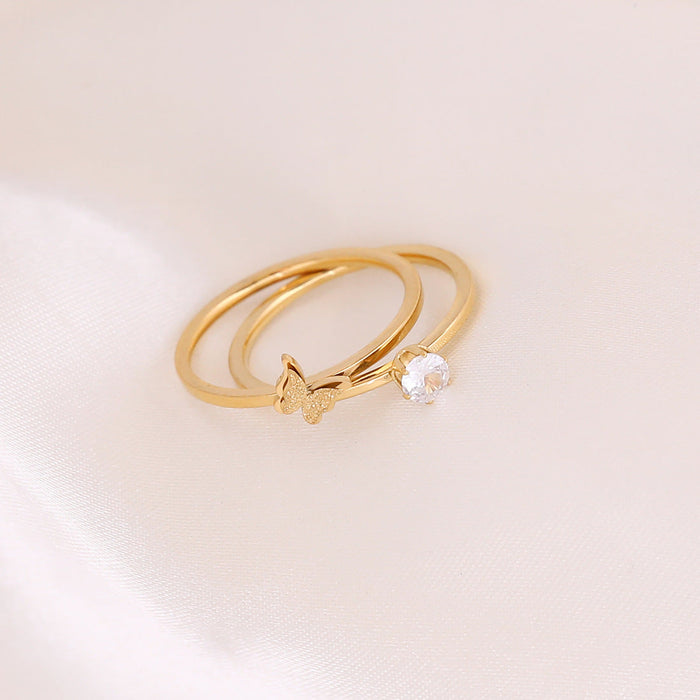 Wholesale alloy rings JDC-RS-Bingm004 Rings 冰萌 3# No.6 Wholesale Jewelry JoyasDeChina Joyas De China