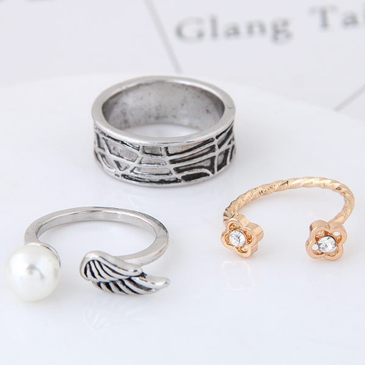 Bulk Jewelry Wholesale alloy rings JDC-RS-wy062 Wholesale factory from China YIWU China