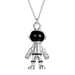 Bulk Jewelry Wholesale alloy robot astronaut necklace JDC-NE-A324 Wholesale factory from China YIWU China