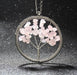 Bulk Jewelry Wholesale alloy rough stone life tree necklaces JDC-NE-YN020 Wholesale factory from China YIWU China