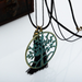 Bulk Jewelry Wholesale alloy round hollow Life Tree Tassel Necklaces JDC-NE-bq017 Wholesale factory from China YIWU China