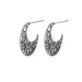Wholesale alloy round spiral Earrings JDC-ES-MH053 Earrings JoyasDeChina 01-8112 Wholesale Jewelry JoyasDeChina Joyas De China